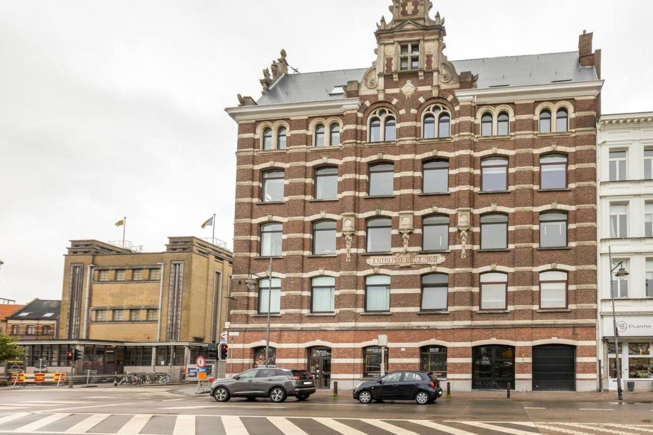 Riverview Studio In Historical Heart Of Antwerpen Bagian luar foto
